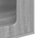 vidaXL Macska Ház Szürke Sonoma 51 x 30 x 42,5 cm Faanyag