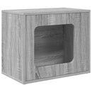 vidaXL Macska Ház Szürke Sonoma 51 x 30 x 42,5 cm Faanyag