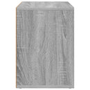 vidaXL Macska Ház Szürke Sonoma 51 x 30 x 42,5 cm Faanyag