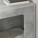 vidaXL Macska Ház Beton 51 x 30 x 52 cm Faanyag