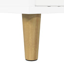 vidaXL Macska Ház Fehér 51 x 30 x 52 cm Faanyag