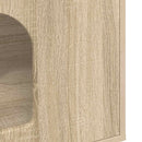 vidaXL Macska Ház Sonoma 51 x 30 x 52 cm Faanyag