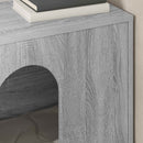 vidaXL Macska Ház Szürke Sonoma 51 x 30 x 52 cm Faanyag