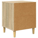 vidaXL Macska Ház Sonoma 42,5 x 40 x 53 cm Faanyag