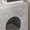 vidaXL Macska Ház Beton 42,5 x 40 x 53 cm Faanyag