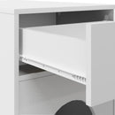 vidaXL Macska Ház Fehér 72 x 42,5 x 70 cm Faanyag
