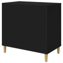 vidaXL Macska Ház Fekete 72 x 42,5 x 70 cm Faanyag