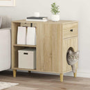 vidaXL Macska Ház Sonoma 72 x 42,5 x 70 cm Faanyag