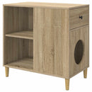 vidaXL Macska Ház Sonoma 72 x 42,5 x 70 cm Faanyag