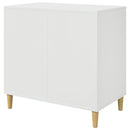 vidaXL Macska Ház Fényes Fehér 72 x 42,5 x 70 cm Faanyag