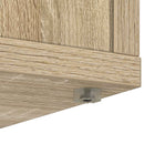 vidaXL Macska Ház Sonoma 42,5 x 40 x 53,5 cm Faanyag