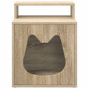 vidaXL Macska Ház Sonoma 42,5 x 40 x 53,5 cm Faanyag