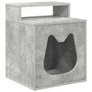 vidaXL Macska Ház Beton 42,5 x 40 x 53,5 cm Faanyag