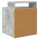 vidaXL Macska Ház Beton 42,5 x 40 x 53,5 cm Faanyag
