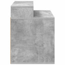 vidaXL Macska Ház Beton 42,5 x 40 x 53,5 cm Faanyag