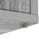 vidaXL Macska Ház Szürke Sonoma 42,5 x 40 x 53,5 cm Faanyag