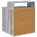 vidaXL Macska Ház Szürke Sonoma 42,5 x 40 x 53,5 cm Faanyag