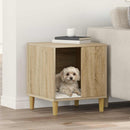 vidaXL Kutyaház Sonoma 44 x 42 x 49 cm Faanyag