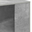 vidaXL Kutyaház Beton 44 x 42 x 49 cm Faanyag