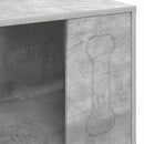 vidaXL Kutyaház Beton 44 x 42 x 49 cm Szerelt Fa