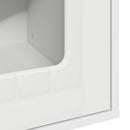 vidaXL Macska Ház Fehér 53 x 52 x 62 cm Faanyag