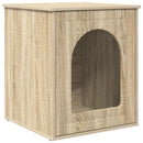 vidaXL Macska Ház Sonoma 53 x 52 x 62 cm Faanyag