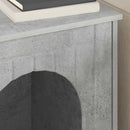 vidaXL Macska Ház Beton 53 x 52 x 62 cm Faanyag