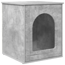 vidaXL Macska Ház Beton 53 x 52 x 62 cm Faanyag