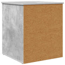 vidaXL Macska Ház Beton 53 x 52 x 62 cm Faanyag