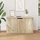 vidaXL Macska Ház Sonoma 85 x 55 x 50,5 cm Faanyag