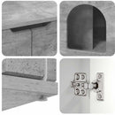 vidaXL Macska Ház Beton 85 x 55 x 50,5 cm Faanyag