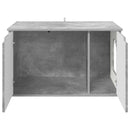 vidaXL Macska Ház Beton 85 x 55 x 50,5 cm Faanyag