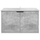 vidaXL Macska Ház Beton 85 x 55 x 50,5 cm Faanyag