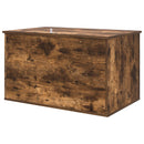 vidaXL Macska Ház Füstölt tölgy 85 x 55 x 50,5 cm Faanyag