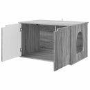 vidaXL Macska Ház Szürke Sonoma 85 x 55 x 50,5 cm Faanyag