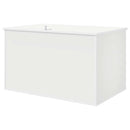 vidaXL Macska Ház Fehér 85 x 55 x 50,5 cm Faanyag