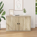 vidaXL Macska Ház Sonoma 85 x 55 x 50,5 cm Faanyag