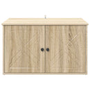 vidaXL Macska Ház Sonoma 85 x 55 x 50,5 cm Faanyag