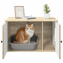 vidaXL Macska Ház Sonoma 85 x 55 x 50,5 cm Faanyag