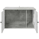 vidaXL Macska Ház Beton 85 x 55 x 50 cm Faanyag