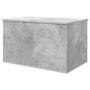 vidaXL Macska Ház Beton 85 x 55 x 50 cm Faanyag