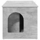 vidaXL Macska Ház Beton 85 x 55 x 50 cm Faanyag
