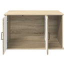 vidaXL Macska Ház Sonoma 85 x 55 x 50 cm Faanyag