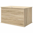 vidaXL Macska Ház Sonoma 85 x 55 x 50 cm Faanyag