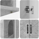 vidaXL Macska Ház Beton 85 x 55 x 50 cm Faanyag