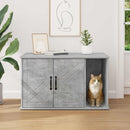 vidaXL Macska Ház Beton 85 x 55 x 50 cm Faanyag