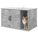 vidaXL Macska Ház Beton 85 x 55 x 50 cm Faanyag