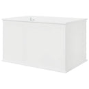vidaXL Macska Ház Fényes Fehér 85 x 55 x 50 cm Faanyag