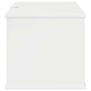vidaXL Macska Ház Fényes Fehér 85 x 55 x 50 cm Faanyag