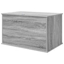 vidaXL Macska Ház Szürke Sonoma 85 x 55 x 50 cm Faanyag